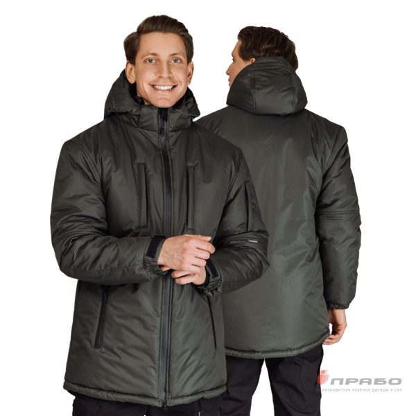 Куртка мужская утепленная «Вегард» тёмный хаки. Артикул: 10827. #REGION_MIN_PRICE# в г. Екатеринбург
