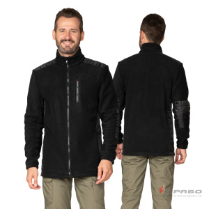 Куртка «Кеми» флисовая без капюшона чёрная. Артикул: 10822. Цена от 2 850 р.