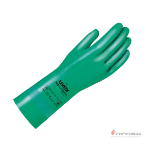 Перчатки химстойкие нитриловые «UVEX Профастронг NF33». Артикул: 10088. Цена от 609,00 р.