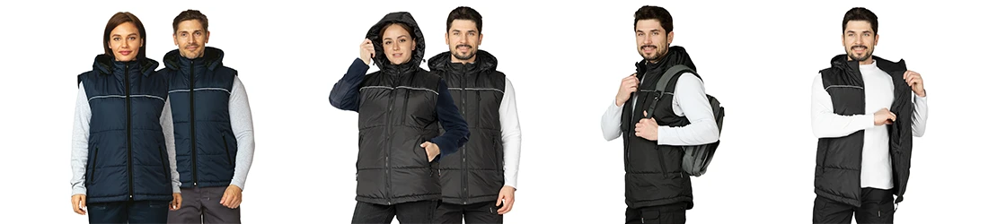 Утепленные жилеты Кама от ПРАБО — для работы и активного отдыха