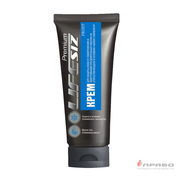Крем для защиты кожи от обморожения LifeSIZ Premium, туба 100 мл. Артикул: 11255. #REGION_MIN_PRICE#